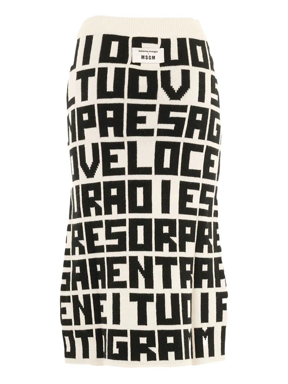 Юбка миди из коллаборации с Caterina Frongia Msgm, белый
Юбка миди из коллаборации с Caterina Frongia Msgm, белый