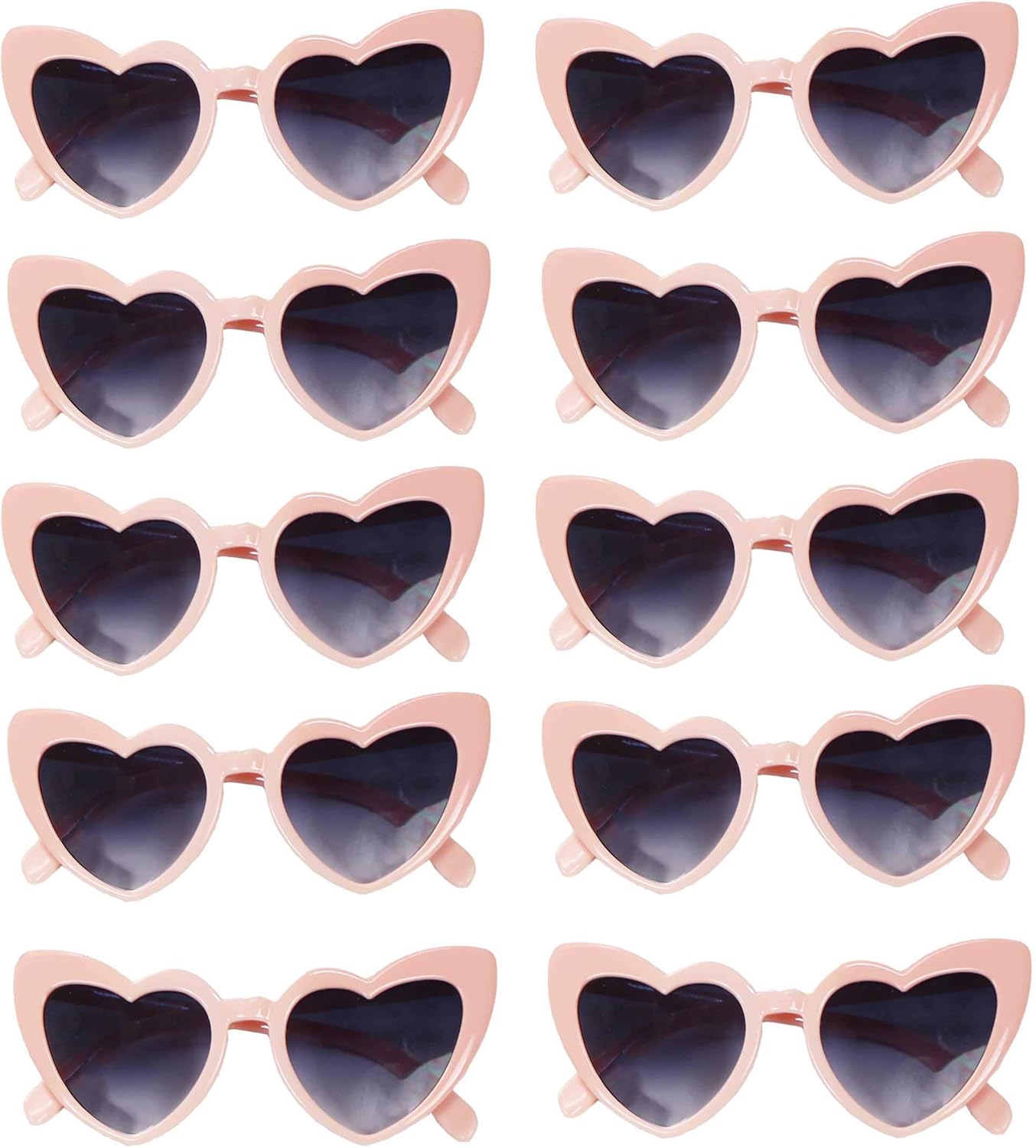 Набор из 10 розовых солнцезащитных очков Paisley Box в форме сердца, солнцезащитные очки для девичника, солнцезащитные очки «кошачий глаз» в форме сердца The Paisley Box, Pink, Pack of 10
Набор из 10 розовых солнцезащитных очков Paisley Box в форме сердца, солнцезащитные очки для девичника, солнцезащитные очки «кошачий глаз» в форме сердца The Paisley Box, Pink, Pack of 10