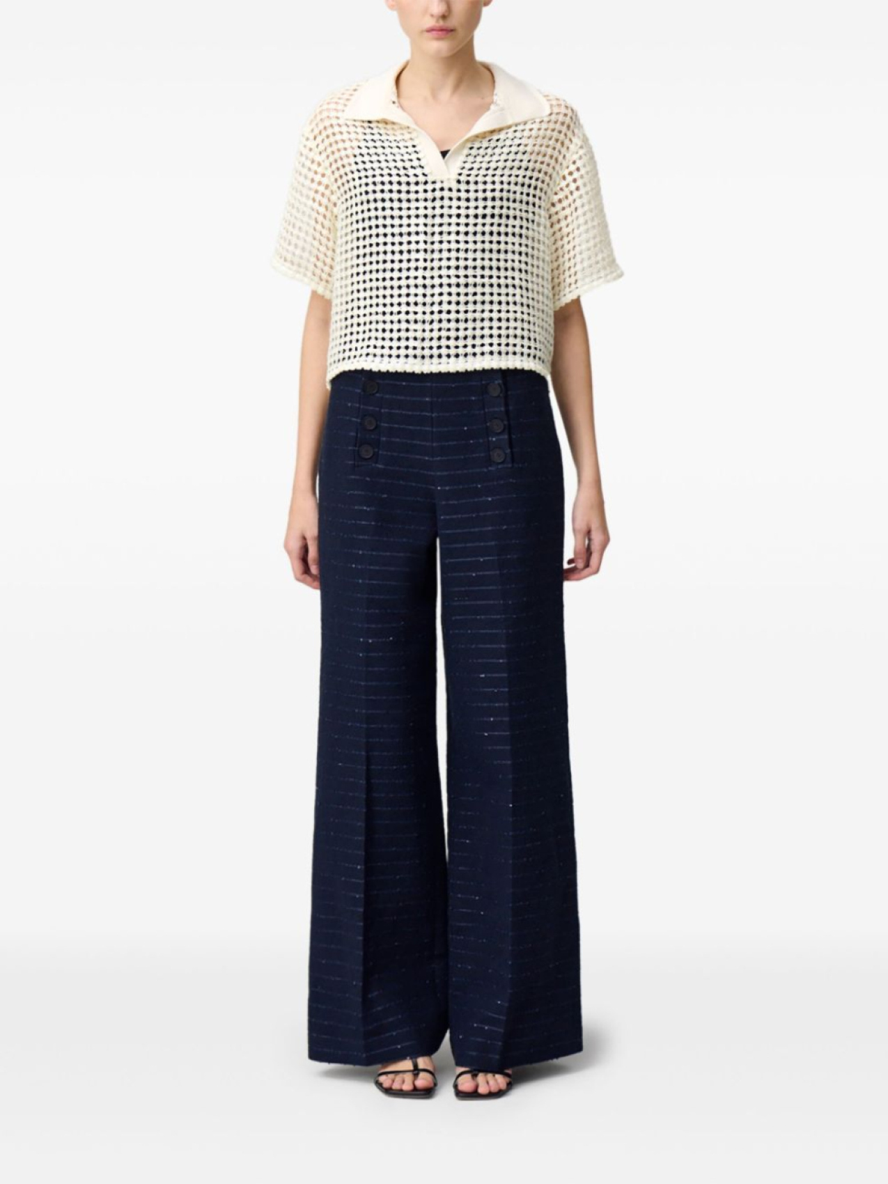 Claudie Pierlot брюки в полоску, синий
Claudie Pierlot брюки в полоску, синий