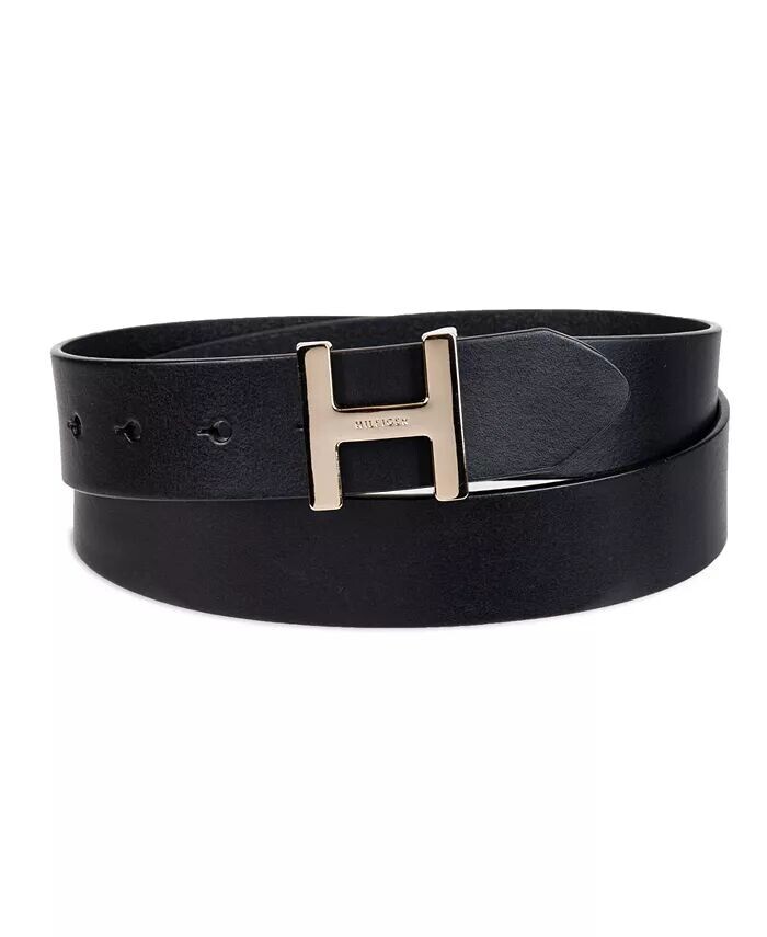 Женский ремень с пряжкой H и монограммой Tommy Hilfiger, черный
Женский ремень с пряжкой H и монограммой Tommy Hilfiger, черный