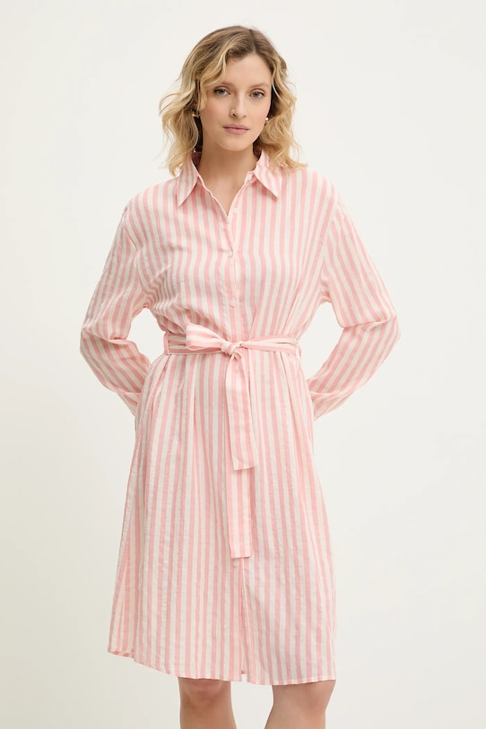 Платье с добавлением шелка Answear.Lab, розовый
Платье с добавлением шелка Answear.Lab, розовый