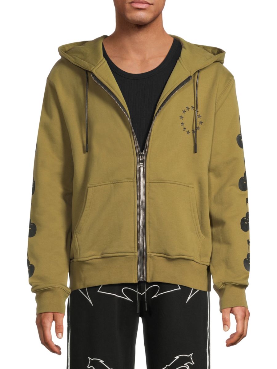 Хлопковая толстовка с капюшоном на молнии RTA, цвет Dark Chartreuse
Хлопковая толстовка с капюшоном на молнии RTA, цвет Dark Chartreuse