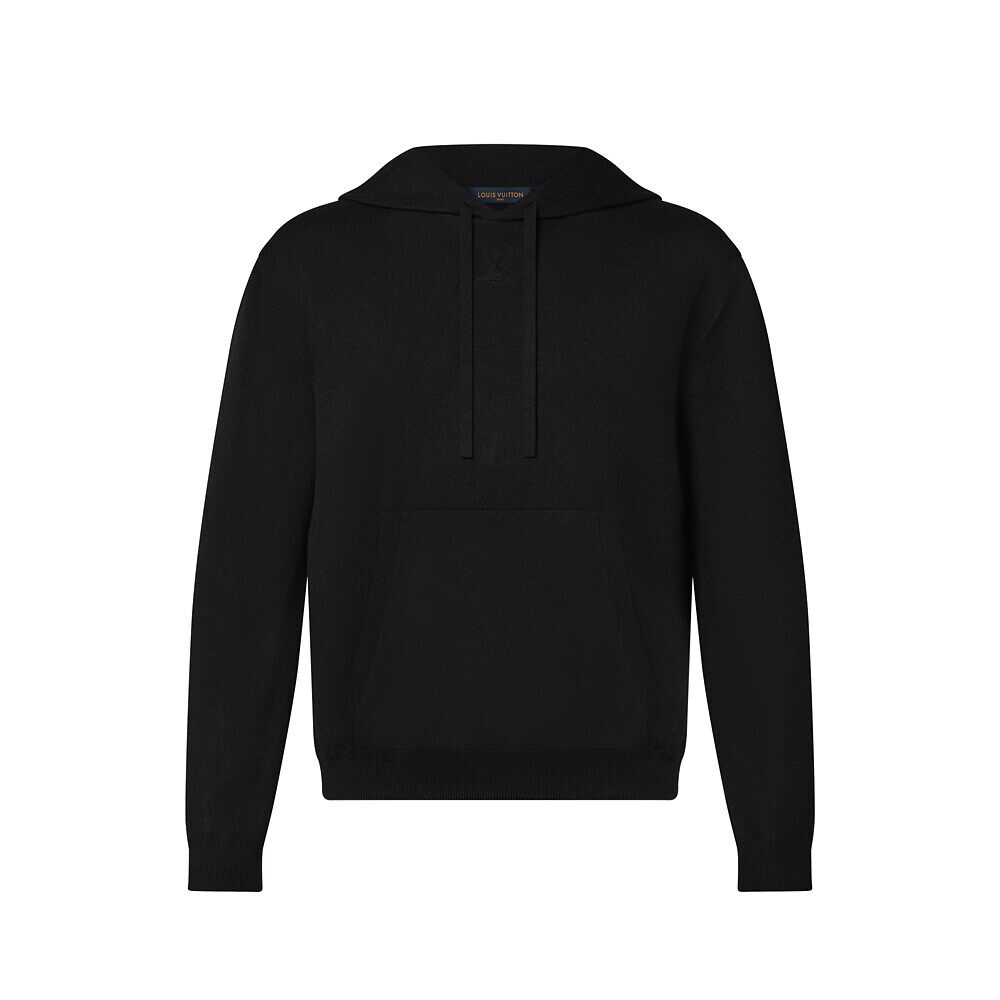 Толстовка с тиснением LVSE LV Louis Vuitton, черный 
Толстовка с тиснением LVSE LV Louis Vuitton, черный