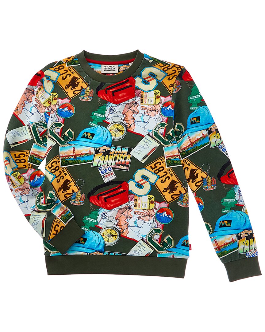 Свитшот с принтом Scotch & Soda, зеленый
Свитшот с принтом Scotch & Soda, зеленый