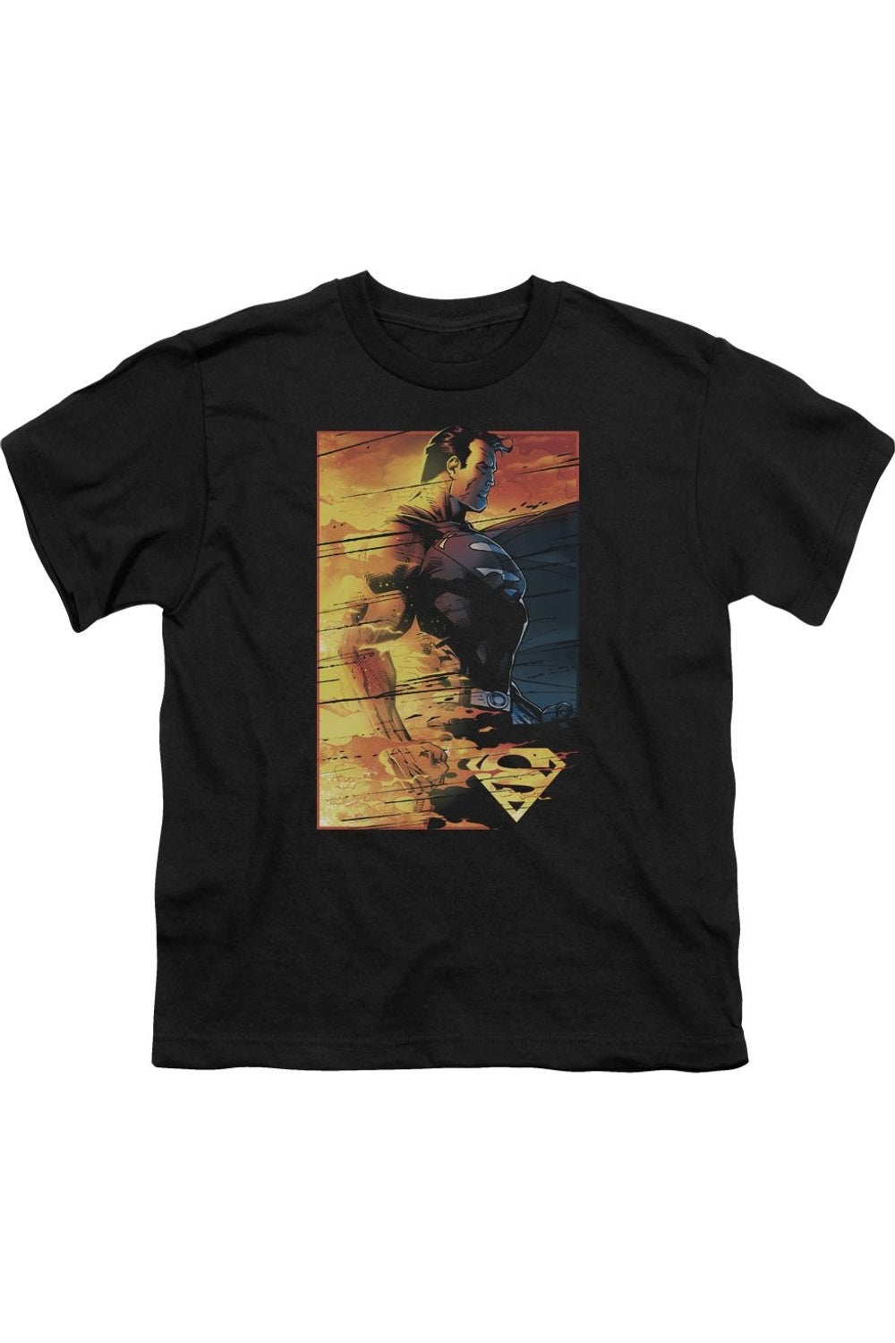 Футболка детская "Супермен" с коротким рукавом огнеупорная Gildan, черный
Футболка детская "Супермен" с коротким рукавом огнеупорная Gildan, черный