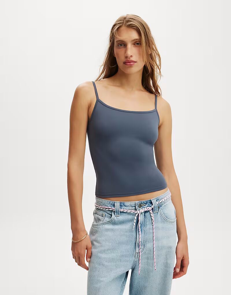 Майка Hold Me синего цвета Cotton On
Майка Hold Me синего цвета Cotton On