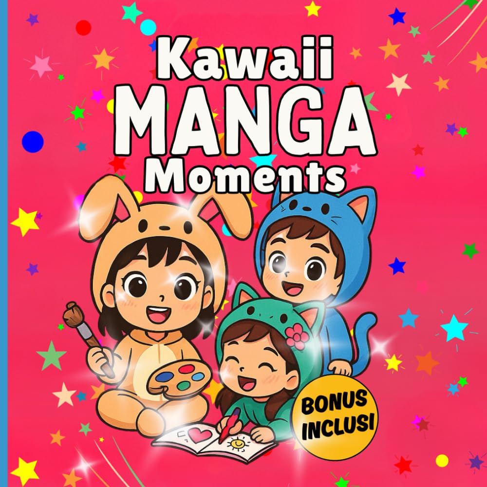 Kawaii Manga Moments: 50 scene adorabili in stile manga e kawaii (Italian Edition) (Independently published)
Kawaii Manga Moments: 50 scene adorabili in stile manga e kawaii (Italian Edition) (Independently published)