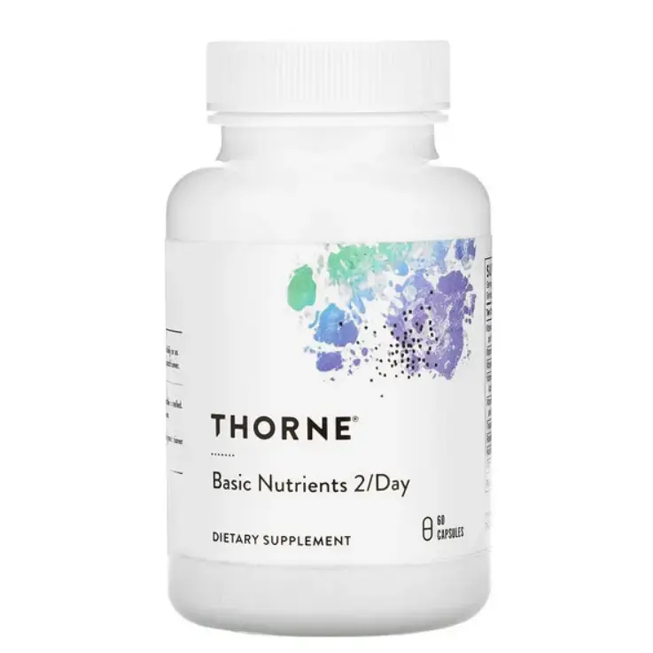 Добавка Basic Nutrients 2/Day, 60 Capsules, Thorne Research
Добавка Basic Nutrients 2/Day, 60 Capsules, Thorne Research