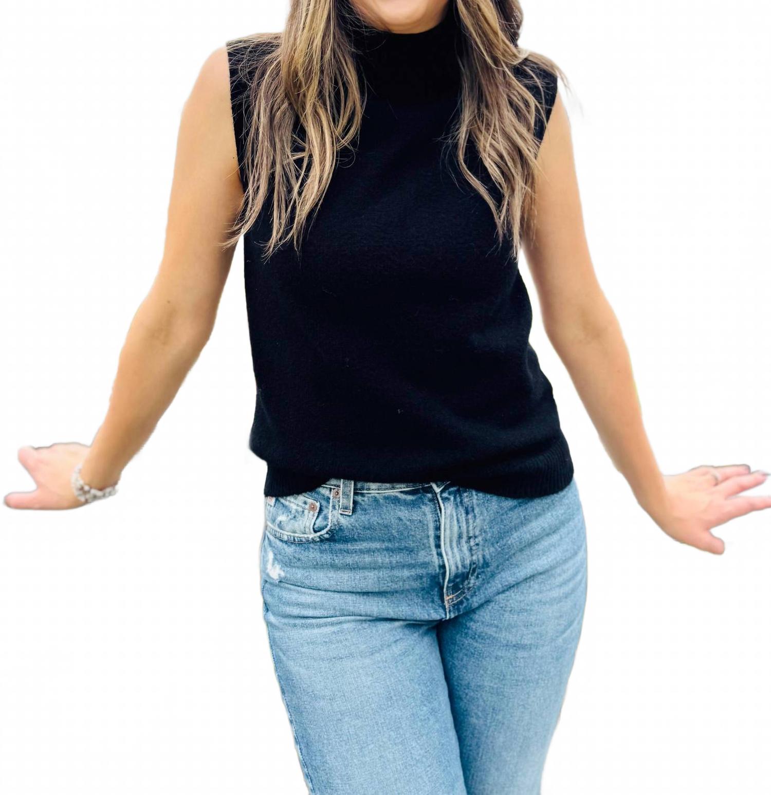 Ультрамягкий воротник-стойка жилет черный Milio Milano
Ультрамягкий воротник-стойка жилет черный Milio Milano