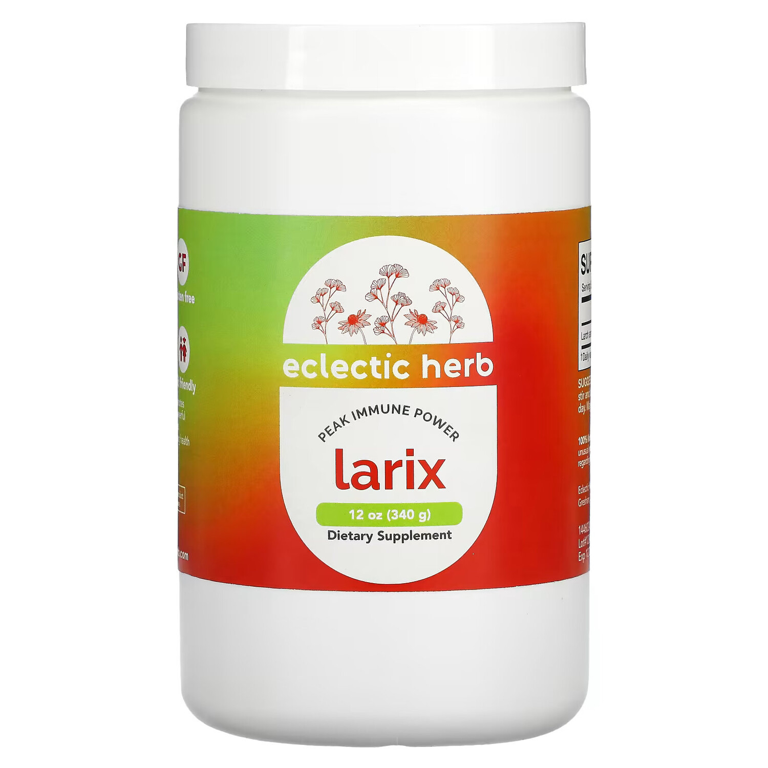 Eclectic Institute, порошок лиственницы для поддержания иммунитета, 340 г (12 унций)
Eclectic Institute, порошок лиственницы для поддержания иммунитета, 340 г (12 унций)