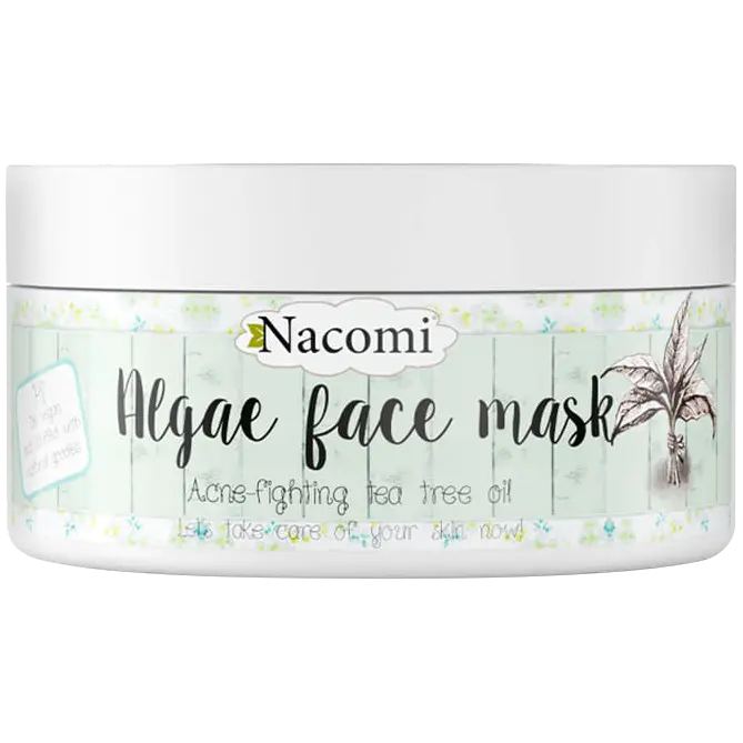 Nacomi Professional маска для лица против прыщей водорослевая с зеленым чаем, 40 г 
Nacomi Professional маска для лица против прыщей водорослевая с зеленым чаем, 40 г