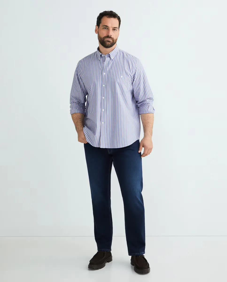 Мужская рубашка классического кроя больших размеров Dustin, тёмно-синий
Мужская рубашка классического кроя больших размеров Dustin, тёмно-синий