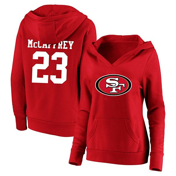 Женский v-образный пуловер с капюшоном fanatics christian mccaffrey scarlet san francisco 49ers plus size с именем игрока и номером Fanatics Brands - White Label
Женский v-образный пуловер с капюшоном fanatics christian mccaffrey scarlet san francisco 49ers plus size с именем игрока и номером Fanatics Brands - White Label