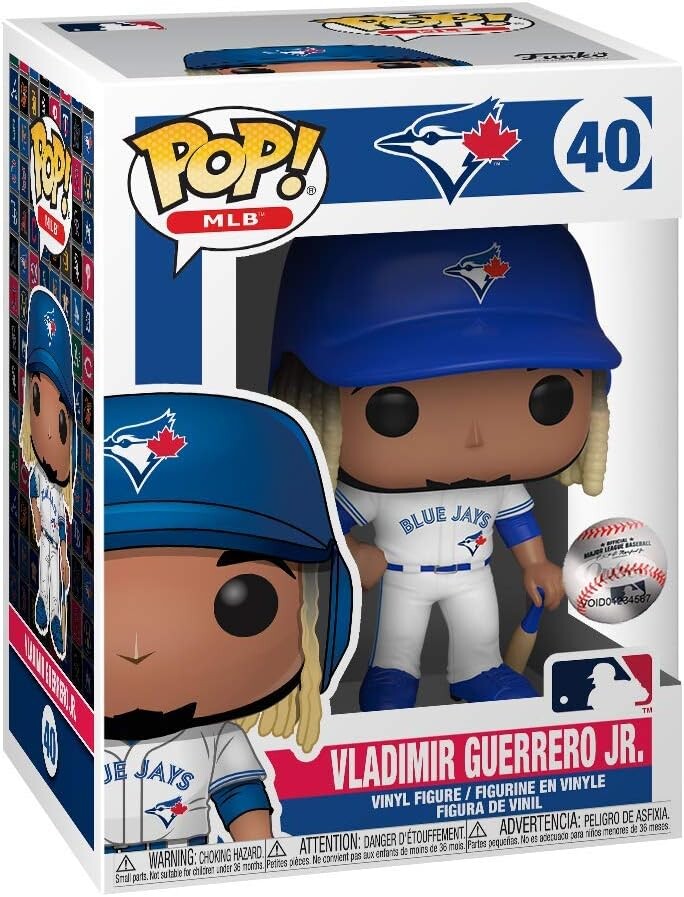 Фигурка Funko POP! MLB: Blue Jays - Vladimir Guerrero Jr.
Фигурка Funko POP! MLB: Blue Jays - Vladimir Guerrero Jr.