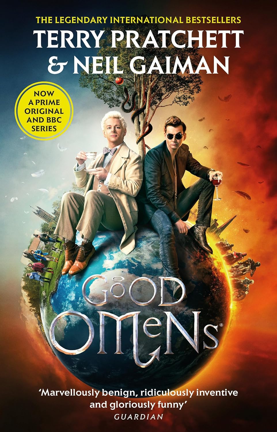Книга Good Omens (Благие знамения), Нил Гейман, Терри Пратчетт, Corgi Books
Книга Good Omens (Благие знамения), Нил Гейман, Терри Пратчетт, Corgi Books