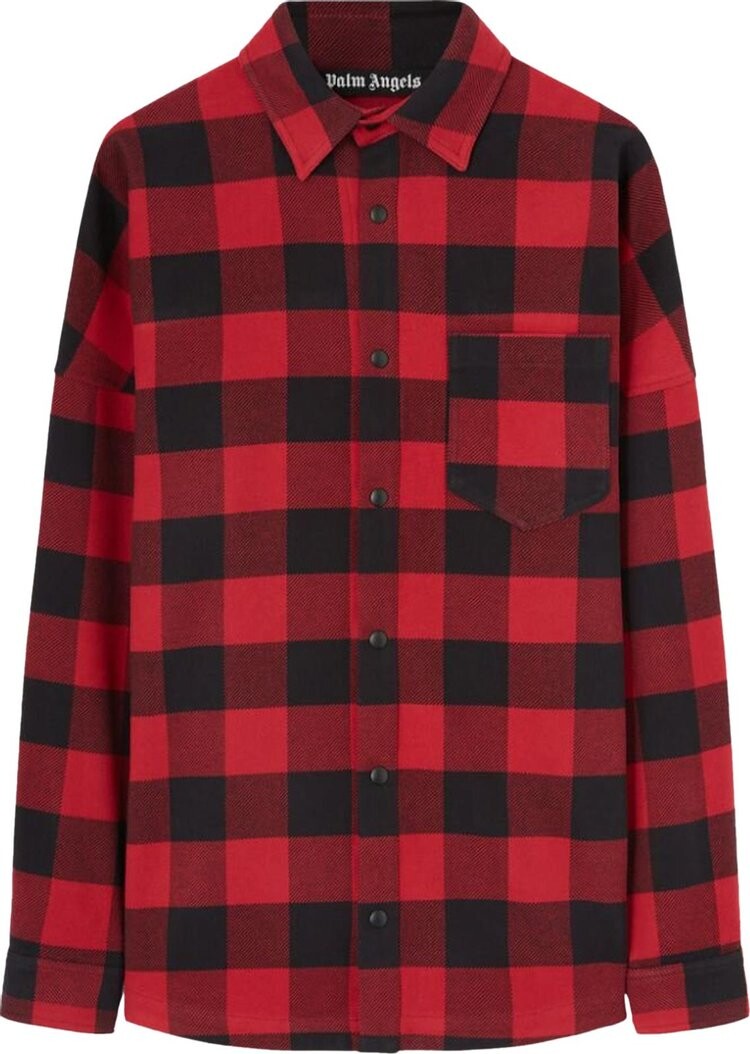 Рубашка Palm Angels Classic Logo Overshirt 'Red/White', красный
Рубашка Palm Angels Classic Logo Overshirt 'Red/White', красный