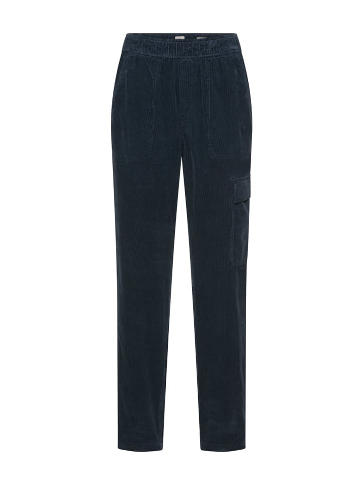 Брюки-карго из чистого хлопка темно-синего цвета Camel Active
Брюки-карго из чистого хлопка темно-синего цвета Camel Active