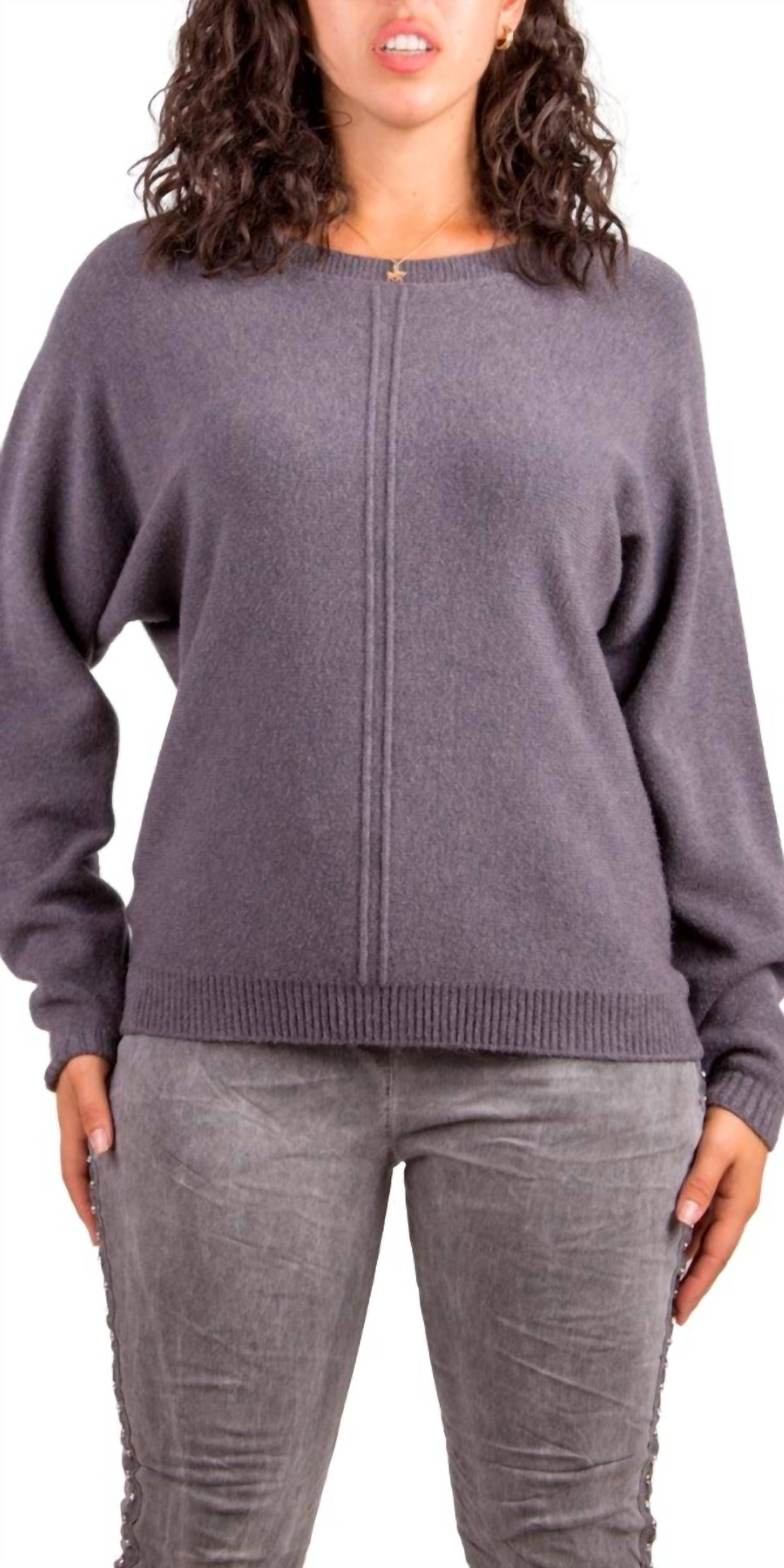 GIGI MODA Вязаный свитер Concetta, цвет угольно-серый
GIGI MODA Вязаный свитер Concetta, цвет угольно-серый