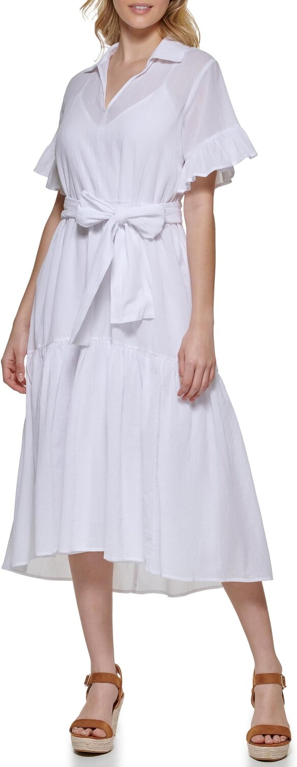 Платье Tommy Hilfiger Maxi Dress, цвет Bright White
Платье Tommy Hilfiger Maxi Dress, цвет Bright White