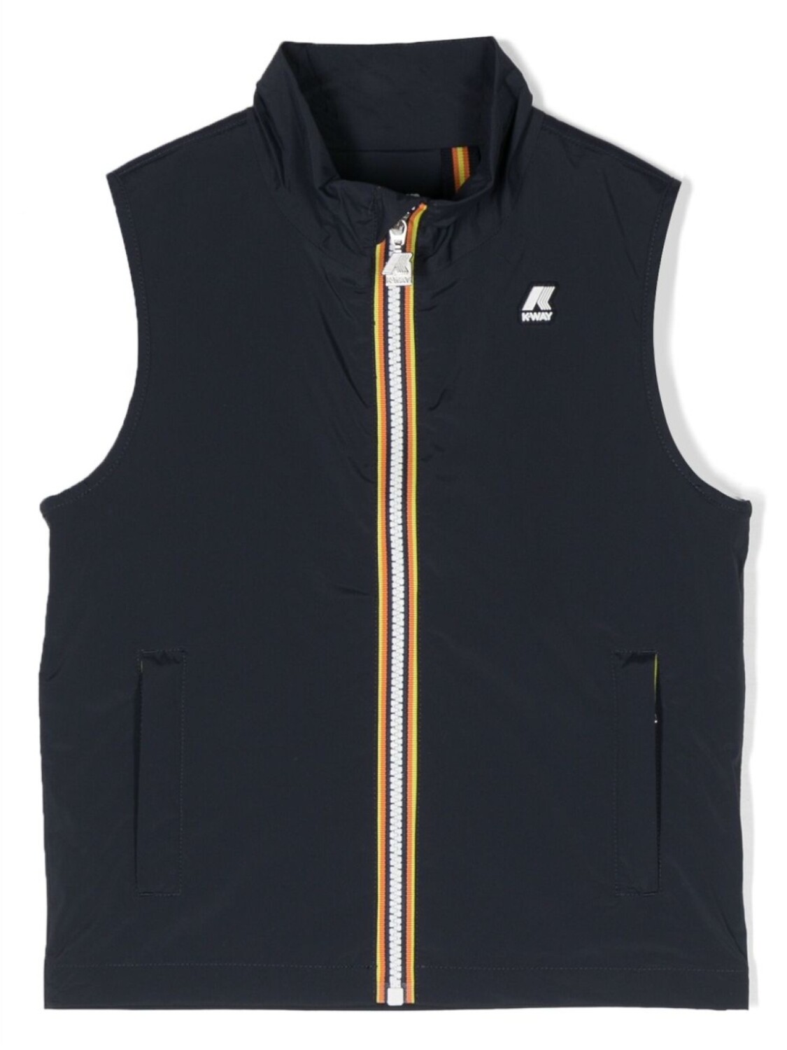 Жилет на молнии с нашивкой-логотипом K Way Kids, синий
Жилет на молнии с нашивкой-логотипом K Way Kids, синий