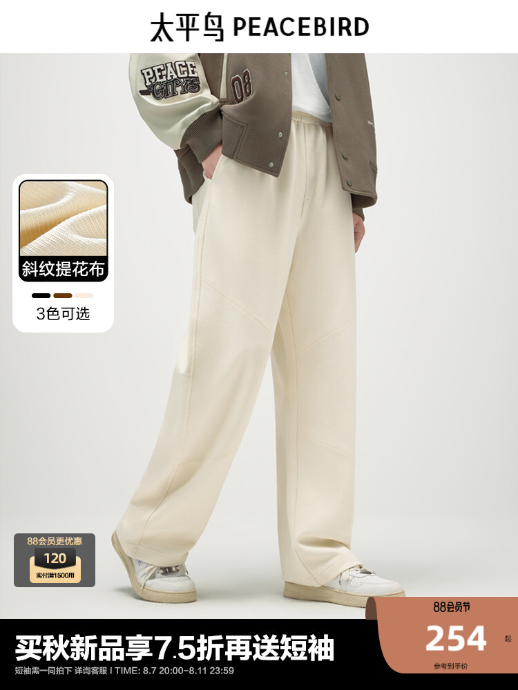 Брюки мужские Peacebird Scimitar жаккардовые, желтый
Брюки мужские Peacebird Scimitar жаккардовые, желтый