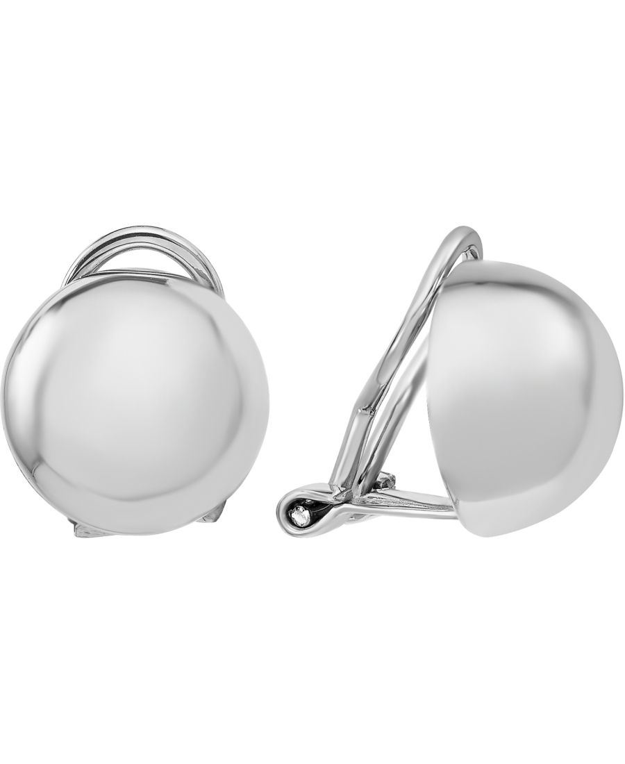 Элегантные серьги-клипсы с пуговицами Macy's, White Gold
Элегантные серьги-клипсы с пуговицами Macy's, White Gold