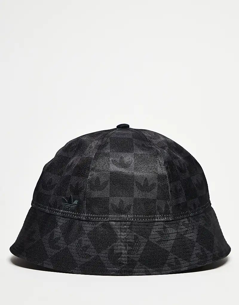 Панама с монограммой adidas Originals черного цвета
Панама с монограммой adidas Originals черного цвета