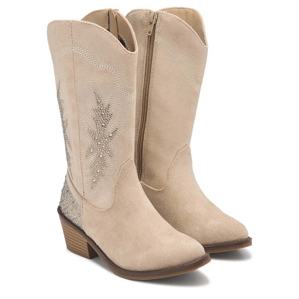 Детские вестерн-ботинки jyeehah для малышей и подростков Steve Madden, sand jeweled
Детские вестерн-ботинки jyeehah для малышей и подростков Steve Madden, sand jeweled