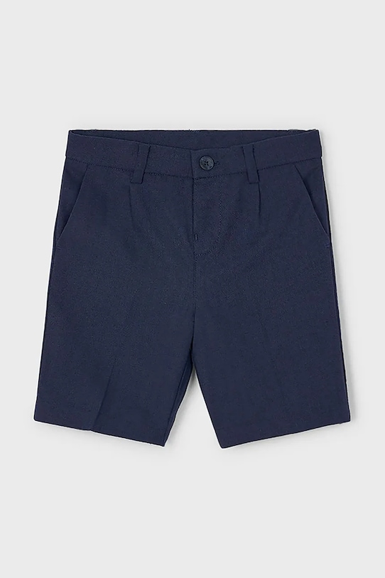 Детские брюки-шорты с добавлением льна Mayoral, темно-синий
Детские брюки-шорты с добавлением льна Mayoral, темно-синий