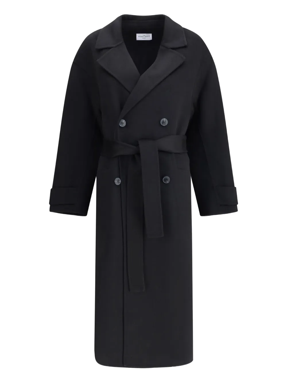 Двубортное пальто с поясом THE DYNAMIS STUDIO, черный
Двубортное пальто с поясом THE DYNAMIS STUDIO, черный