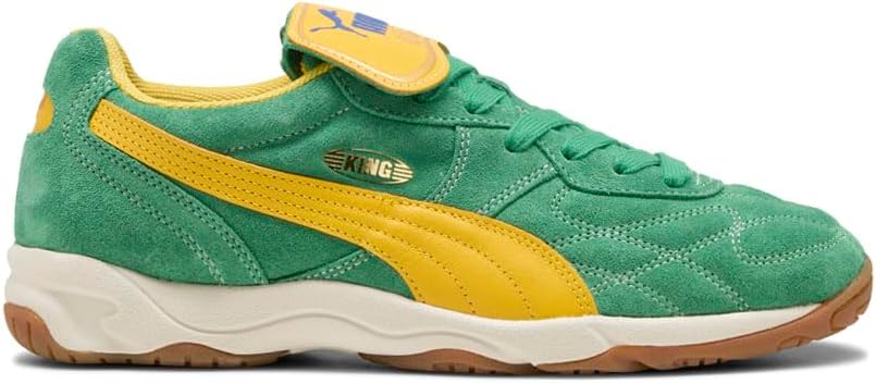 Мужские кроссовки Puma King для зала, зеленый/желтый
Мужские кроссовки Puma King для зала, зеленый/желтый