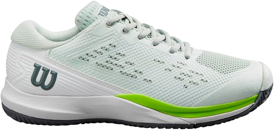 Мужские кроссовки для пикалбола WILSON Rush Pro Ace Pickler - размеры мужской обуви США, созданы для кортов для пикалбола, белый/синий/зеленый
Мужские кроссовки для пикалбола WILSON Rush Pro Ace Pickler - размеры мужской обуви США, созданы для кортов для пикалбола, белый/синий/зеленый