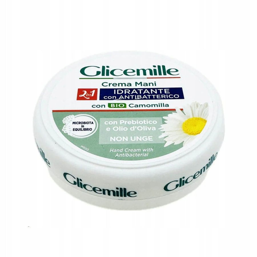 Увлажняющий антибактериальный крем для рук с ромашкой Glicemille 100 мл
Увлажняющий антибактериальный крем для рук с ромашкой Glicemille 100 мл