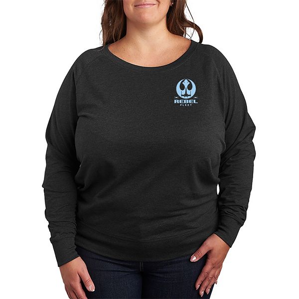 Футболка с длинным рукавом French Terry Plus Size Rebel Fleet Patch Star Wars, Heather Charcoal, Черный, Футболка с длинным рукавом French Terry Plus Size Rebel Fleet Patch Star Wars, Heather Charcoal
Футболка с длинным рукавом French Terry Plus Size Rebel Fleet Patch Star Wars, Heather Charcoal, Черный, Футболка с длинным рукавом French Terry Plus Size Rebel Fleet Patch Star Wars, Heather Charcoal