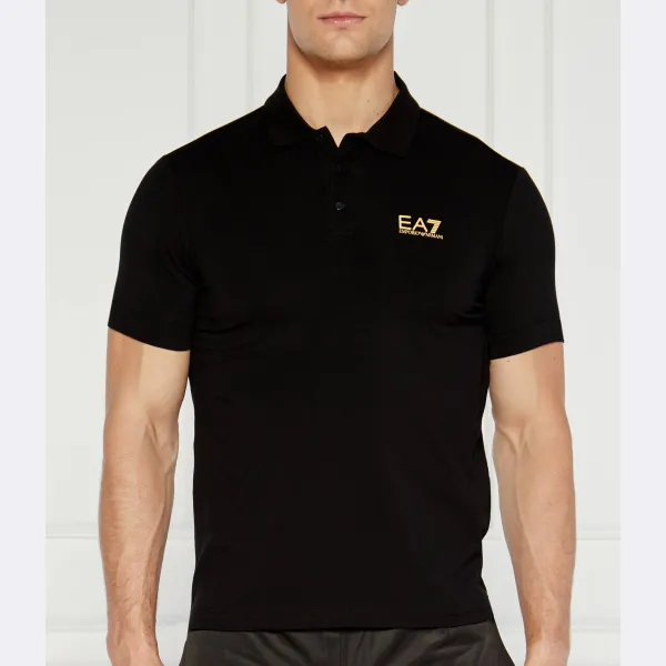Рубашка поло стандартного кроя Ea7, черный
Рубашка поло стандартного кроя Ea7, черный