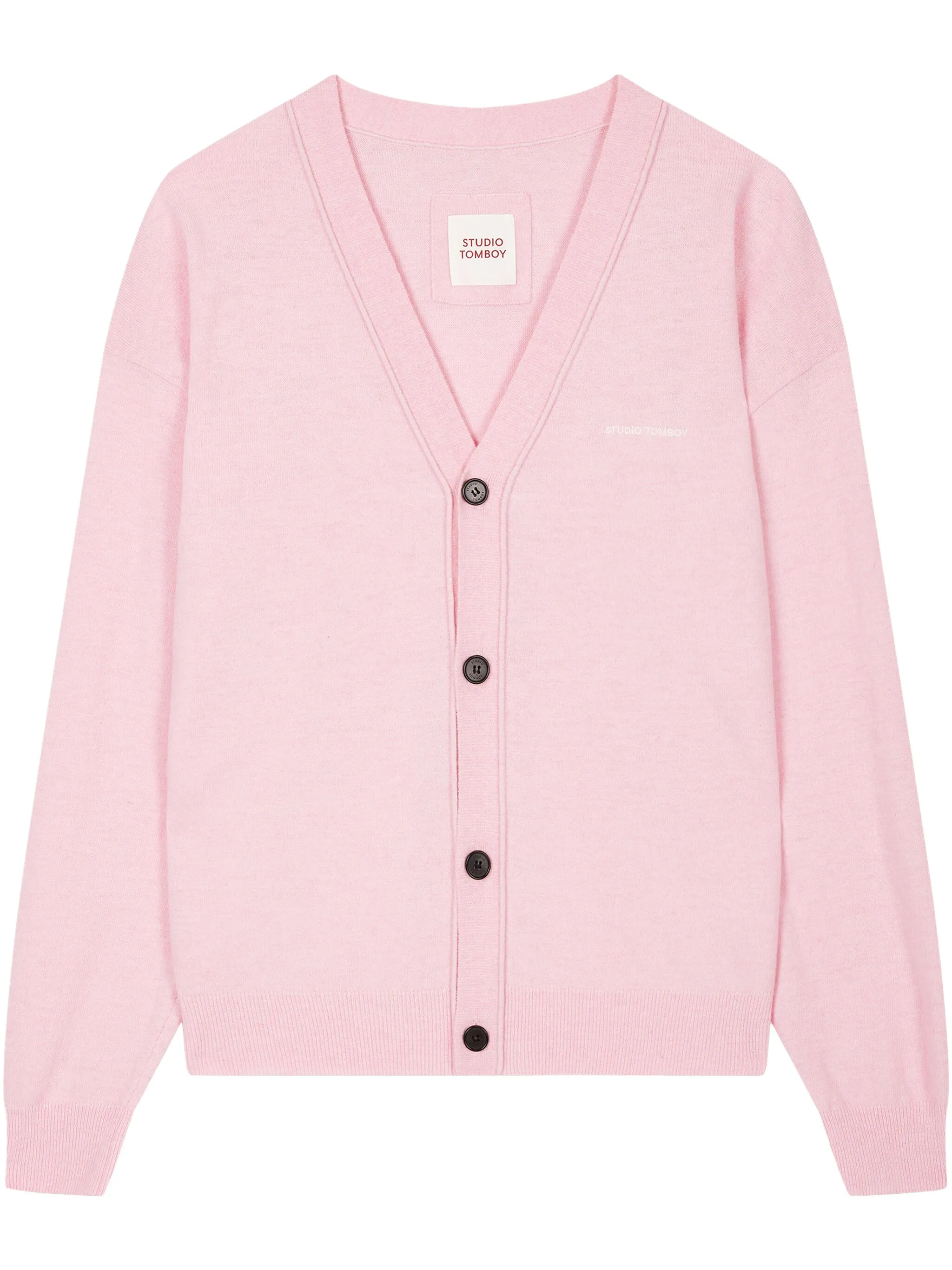 Кардиган с V-образным вырезом Tomboy, розовый
Кардиган с V-образным вырезом Tomboy, розовый