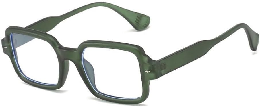 Модные двухцветные солнцезащитные очки для женщин в винтажном стиле с заклепками, защита от УФ-излучения UV400, для мужчин – прозрачная оправа LXLHWN, Matte Green Clear
Модные двухцветные солнцезащитные очки для женщин в винтажном стиле с заклепками, защита от УФ-излучения UV400, для мужчин – прозрачная оправа LXLHWN, Matte Green Clear