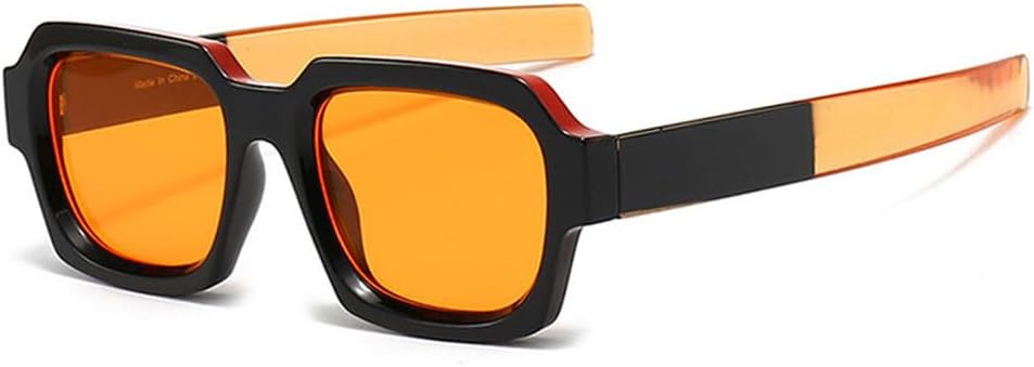 Популярные модные квадратные двухцветные панк-солнцезащитные очки для мужчин, винтажные сине-оранжевые очки, женские солнцезащитные очки UV400 WNCKSQ, Black Orange Orange
Популярные модные квадратные двухцветные панк-солнцезащитные очки для мужчин, винтажные сине-оранжевые очки, женские солнцезащитные очки UV400 WNCKSQ, Black Orange Orange