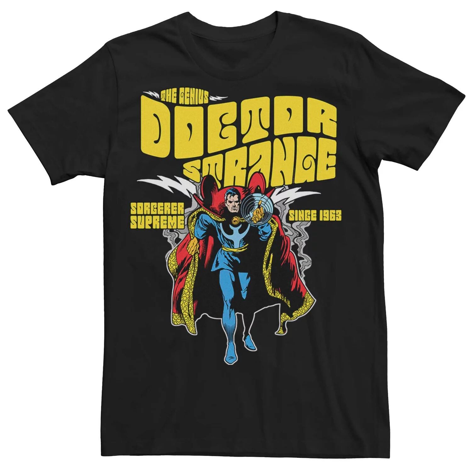 Мужская классическая футболка с плакатом Marvel Doctor Strange Sorcerer Supreme Licensed Character
Мужская классическая футболка с плакатом Marvel Doctor Strange Sorcerer Supreme Licensed Character