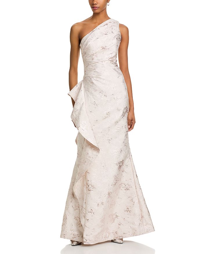 Металлическое жаккардовое платье с одним плечом Teri Jon by Rickie Freeman, розовый
Металлическое жаккардовое платье с одним плечом Teri Jon by Rickie Freeman, розовый