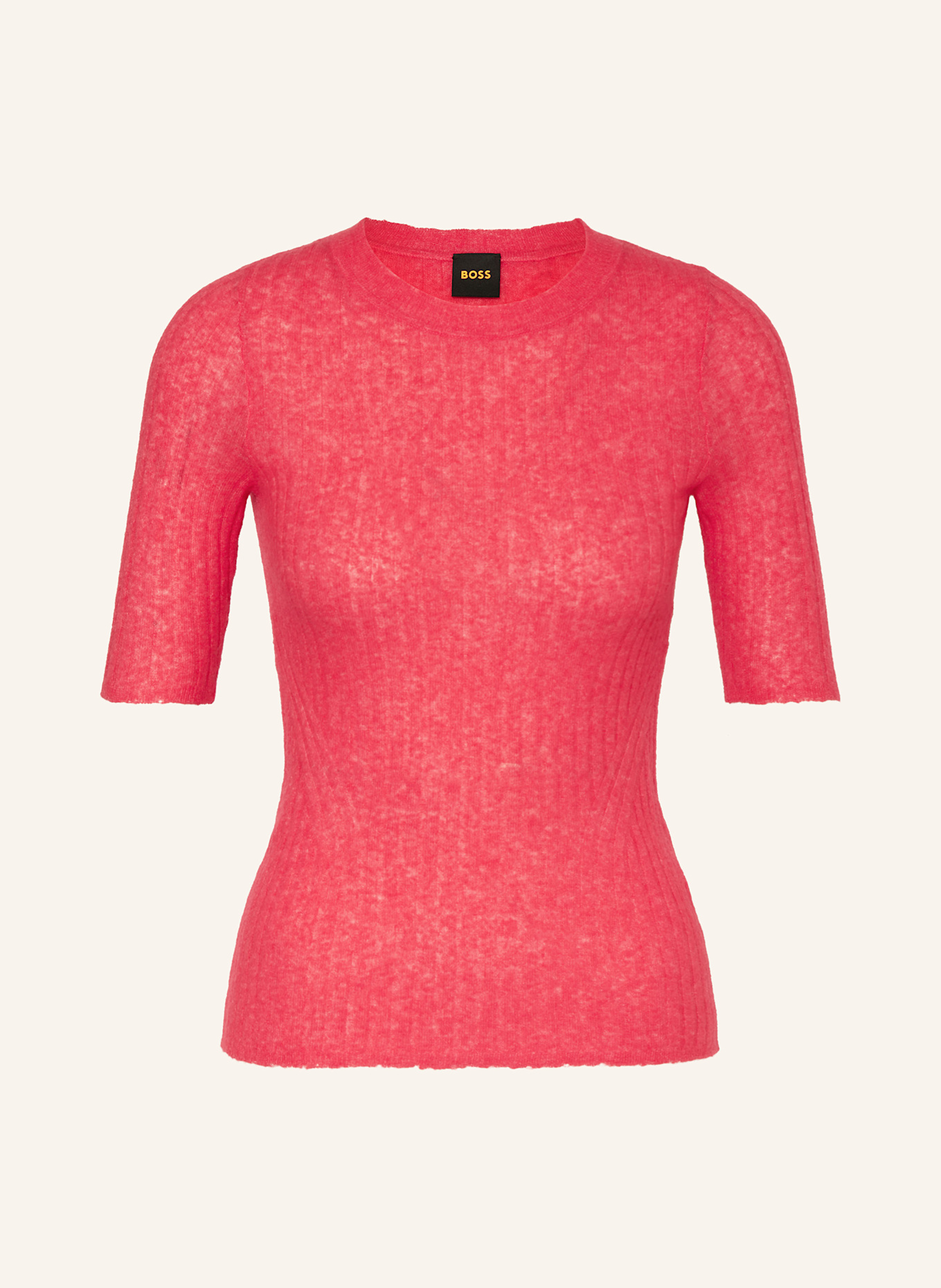 Вязаная рубашка феннина Boss, розовый 
Вязаная рубашка феннина Boss, розовый