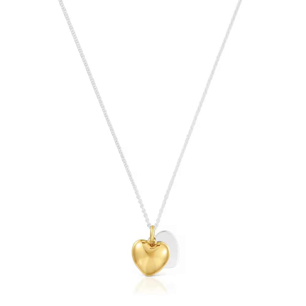Колье Tous Flechazo Two-Tone Double-Heart, серебро
Колье Tous Flechazo Two-Tone Double-Heart, серебро