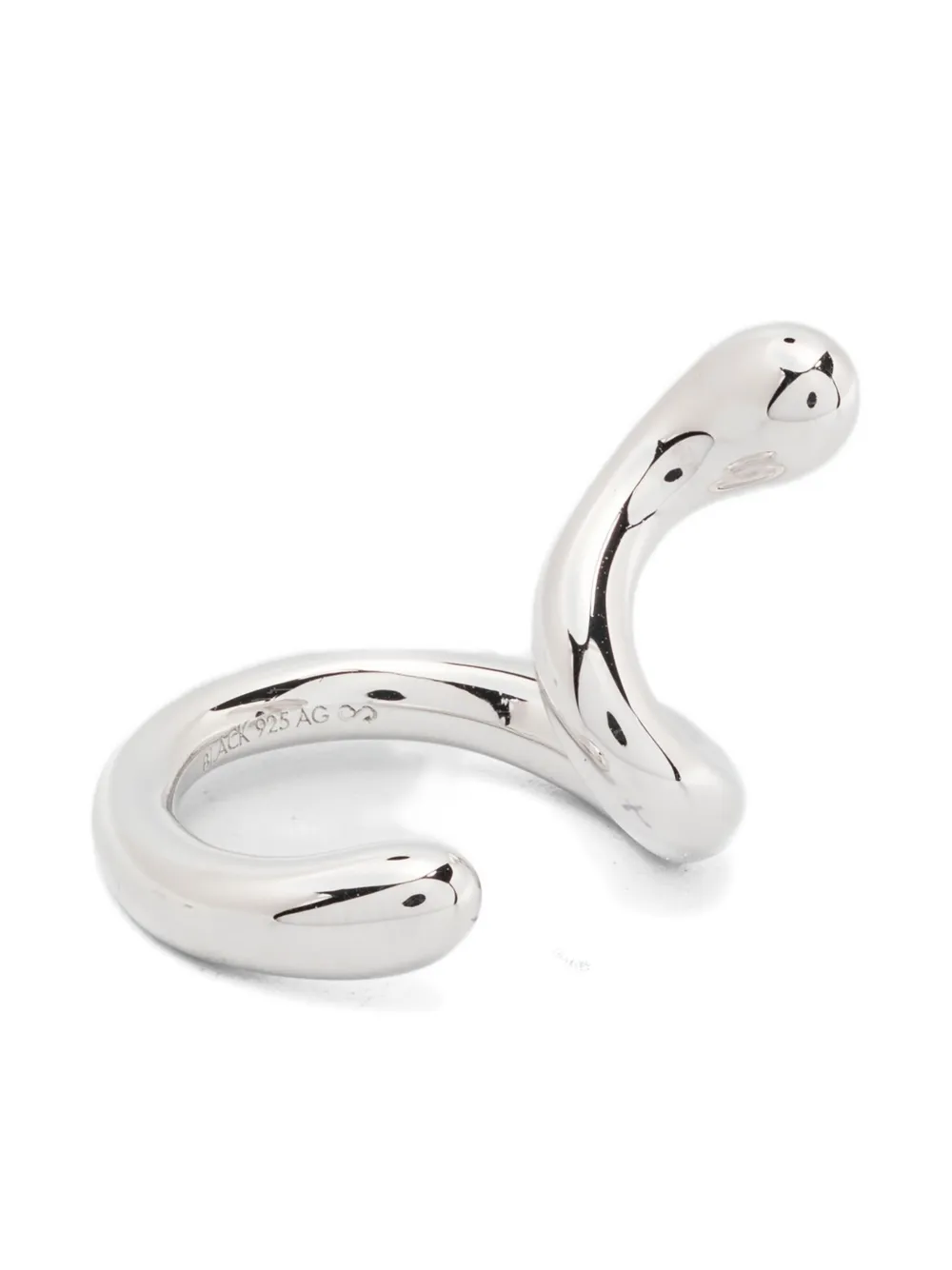 Серьга-кафф Coil Whirl Maria Black, серебристый
Серьга-кафф Coil Whirl Maria Black, серебристый