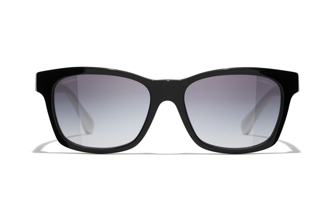 Прямоугольные солнцезащитные очки унисекс CHANEL, черные
Прямоугольные солнцезащитные очки унисекс CHANEL, черные