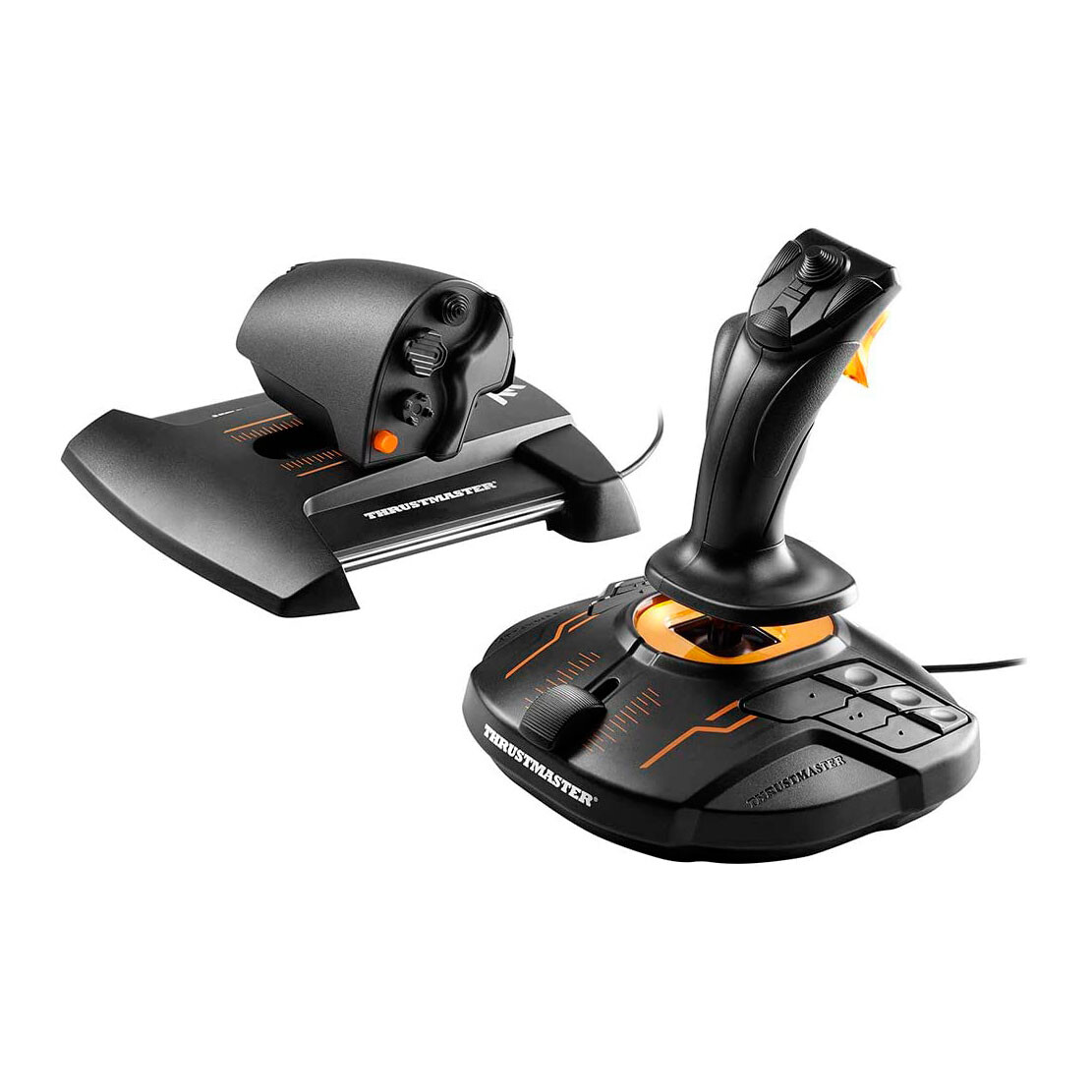 Джойстик Thrustmaster T.16000M FCS Hotas, черный/оранжевый
Джойстик Thrustmaster T.16000M FCS Hotas, черный/оранжевый