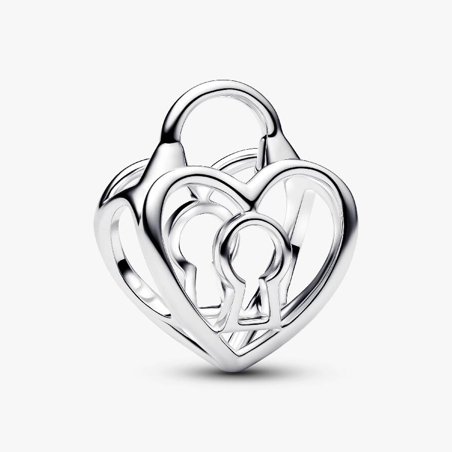 Шарм Pandora Openwork Heart Padlock, серебро
Шарм Pandora Openwork Heart Padlock, серебро