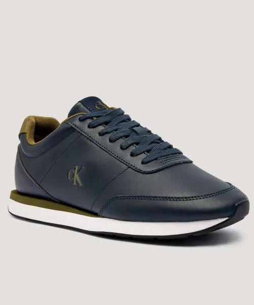 Кожаные кроссовки в стиле ретро для бега Calvin Klein, синий
Кожаные кроссовки в стиле ретро для бега Calvin Klein, синий