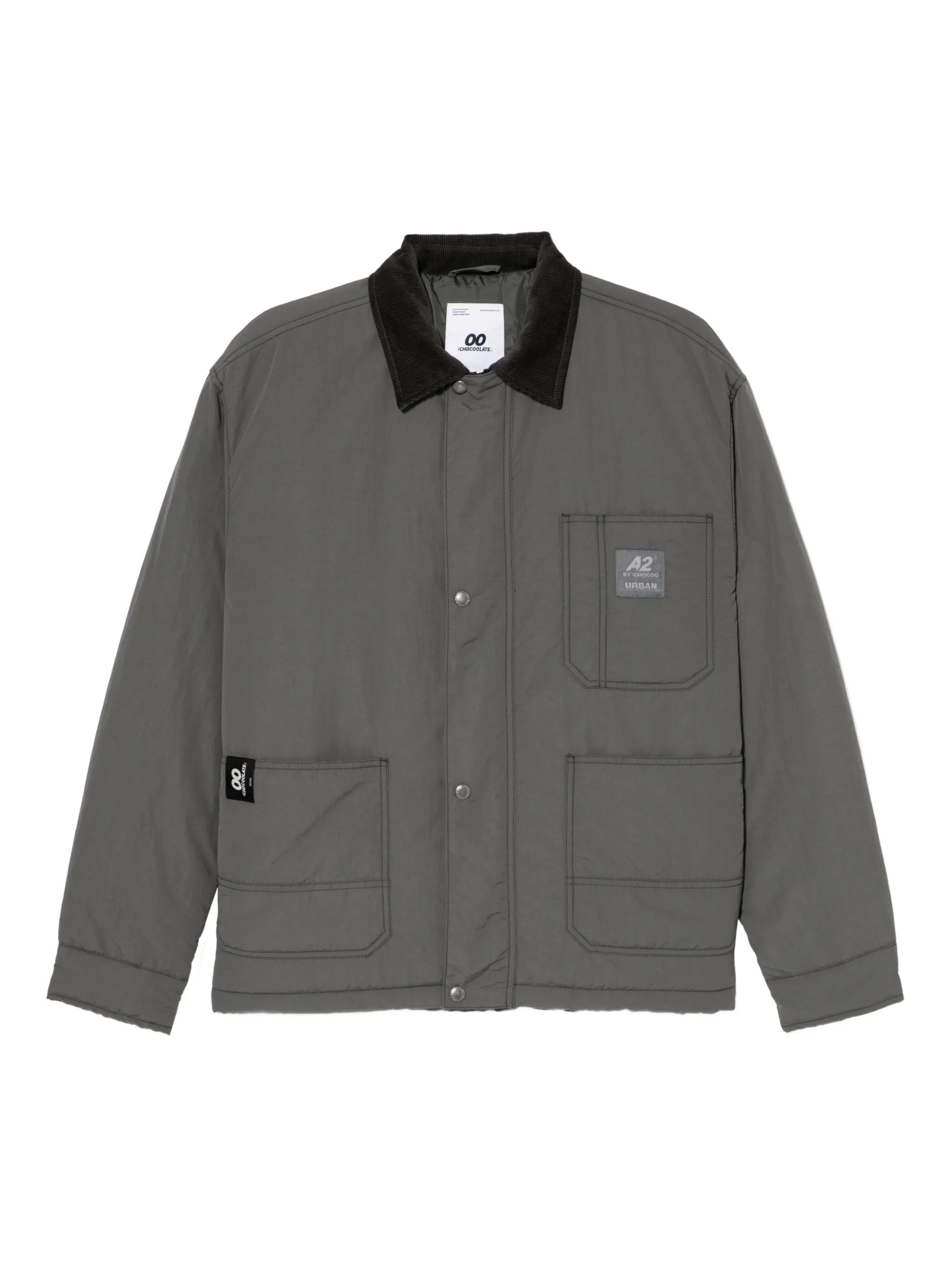 Куртка с нашивкой-логотипом Chocoolate, серый
Куртка с нашивкой-логотипом Chocoolate, серый