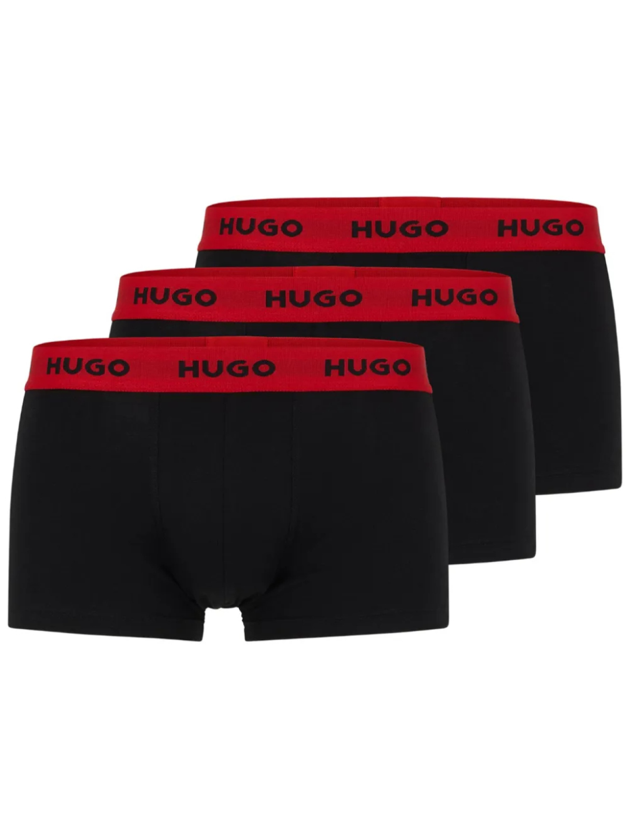 Комплект из трех боксеров с логотипом HUGO, черный
Комплект из трех боксеров с логотипом HUGO, черный