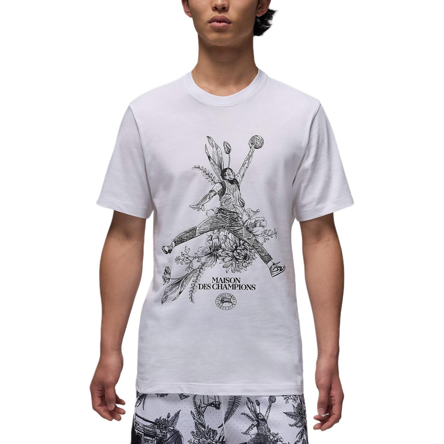 Спортивная футболка мужская белая Jordan, белый
Спортивная футболка мужская белая Jordan, белый